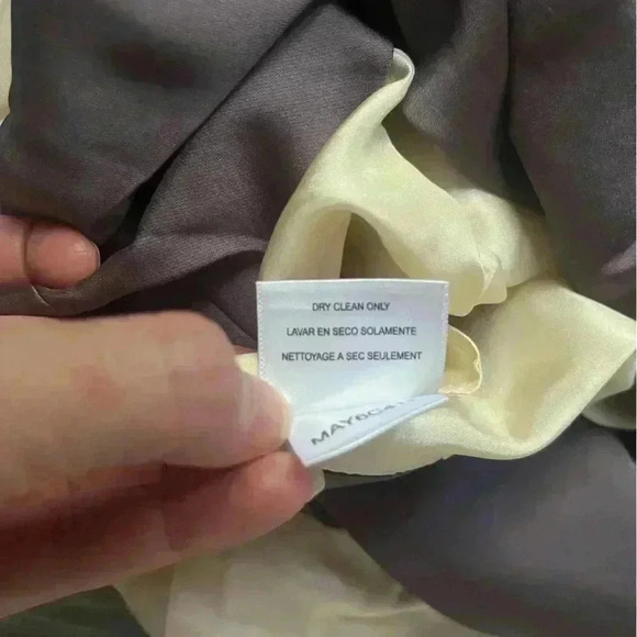 NEW BCBGMaxAzria RUNWAY Cream Gray Sweetheart Strapless Mini Dress Size 10 - Picture 9 of 14